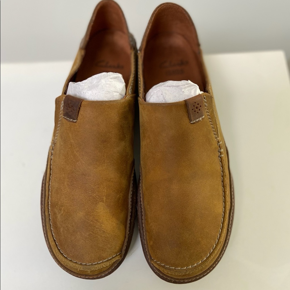 Clarks men’s leather casual shoes size 9